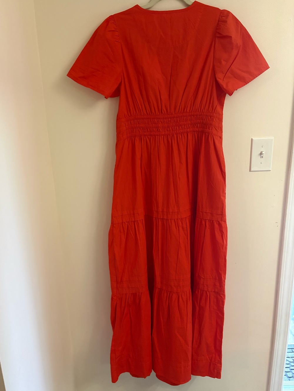 Quince Red Maxi Dress - Picture 4 of 8